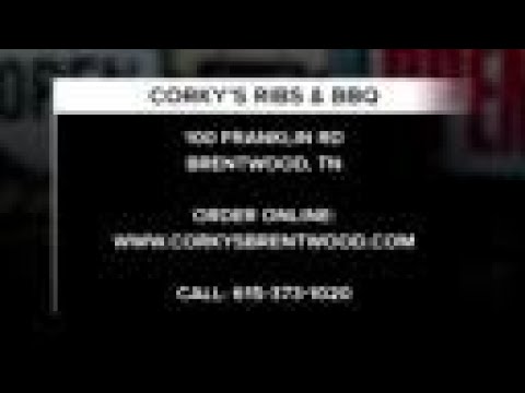 We're Open Y'all: Corky's BBQ