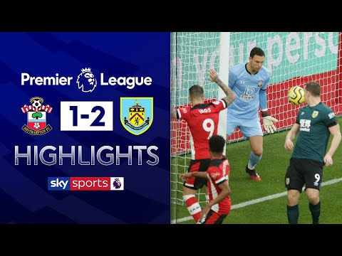 Westwood scores directly from corner in defensive mixup! | Southampton 1-2 Burnley | EPL Highlights